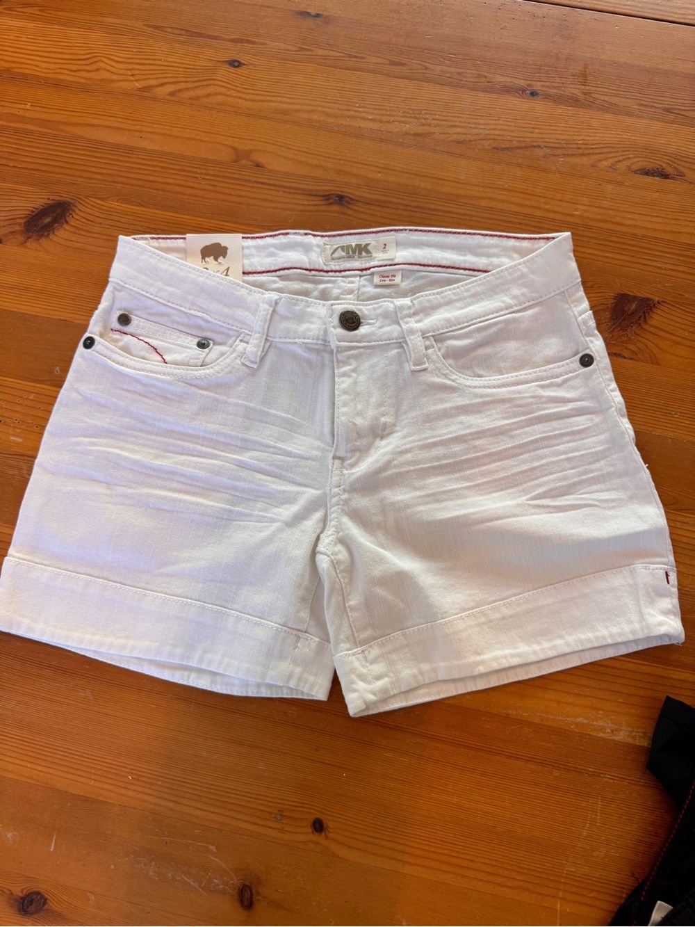Mountain Khakis White Denim Jean Shorts NWT
